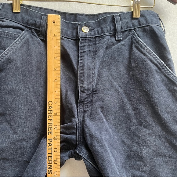 Carhartt distressed dungaree wor pants Sz 32 - Picture 9 of 9